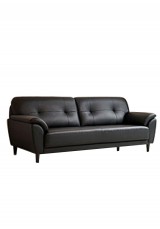 Miller Half Leather Sofa 3 Seater  200W 